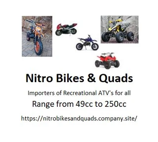 Brand New Tyres For 125cc, 110cc And 50 Cc Quads 145/70x6