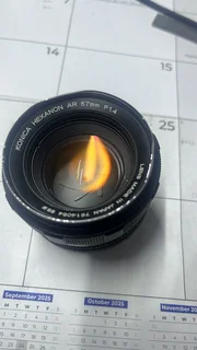Konica hexanon AR 57mm F1.4