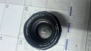 Konica hexanon AR 57mm F1.4