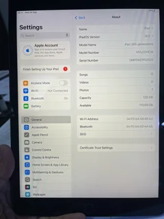 iPad 8th Gen WiFi 128gb