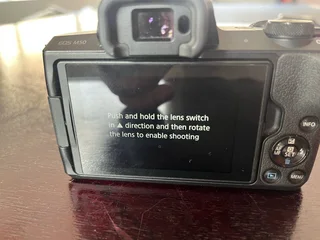 Canon EOS M50 mirrorless camera