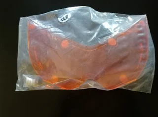 Orange Headlight Guard - Kawasaki Klr 650 - 2008 Onwards