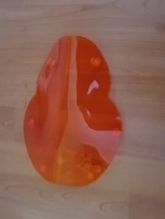 Orange Headlight Guard - Ktm 990