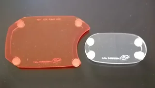 Orange Headlight Guard Bmw 800 / 650 Twin