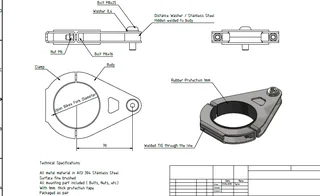 SPOTLIGHT MOUNTS (FOR UPSIDE DOWN FORKS)