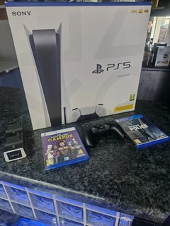 Ps5 disk edition with games