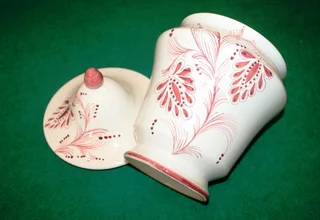 Original Italian hand-painted Vase