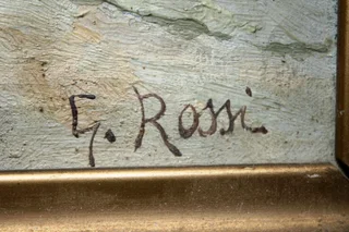G. Rossi original Oil Paints...for the connoisseur, who can afford the unusual