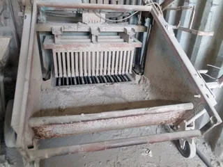 Block making machines Wilkinson and doubel and pan mixers