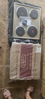 Defy slim line electric stove top