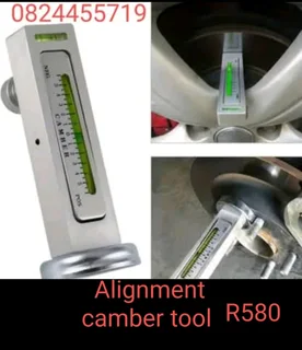 Wheel alignment camber tool