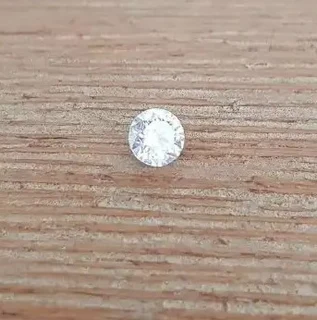 Diamond 0.22Cts **Certified** Round F/VS Natural