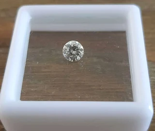 0.38Cts Diamond**Certified** G/SI2 Natural Loose White Cut Natura