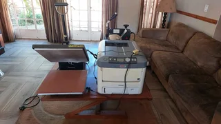 Complete White Toner T-Shirt &amp; Mug Printing Business Setup