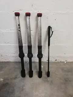 Stilts &#43; Fire Juggling Sticks