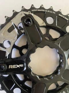 Rotor Q Chainrings plus spyder