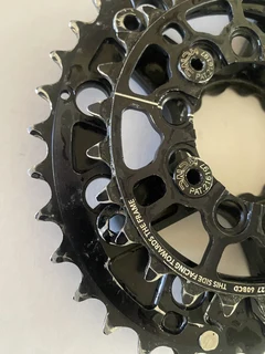 Rotor Q Chainrings plus spyder