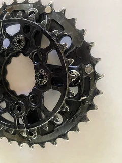 Rotor Q Chainrings plus spyder