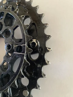 Rotor Q Chainrings plus spyder