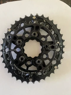 Rotor Q Chainrings plus spyder