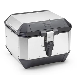Kappa KMS44 Natural Aluminum Top Box (44l)- Practicality Meets Style
