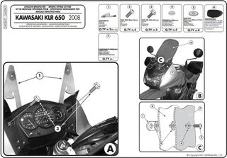 Touring Screen for Kawasaki KLR650