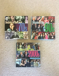 Decades Of Our Lives 1970s,1990s and 2000s Books Each 400 Pages
