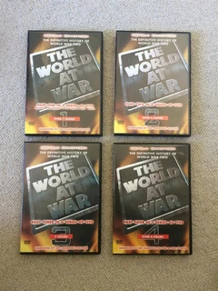 The World At War 8 Set DVD 24 Hours Viewing R200