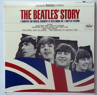 The Beatles Story  Double LP  Very Good Condition STBO 2222