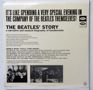 The Beatles Story  Double LP  Very Good Condition STBO 2222