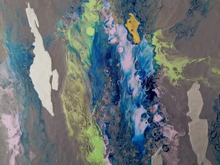 Whispers in Stillness - Abstract Elegance in a Set of 3