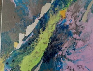 Whispers in Stillness - Abstract Elegance in a Set of 3