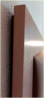 Elegant Upholstered in Silk Headboard with Adjustable Task Light