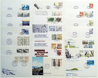 Exclusive Collection of First Day Covers, Stamps, and Postcards