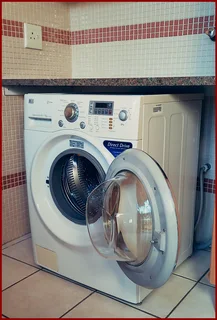 LG Front Loader Wash/Dry 8/4kg with Steam Cycle