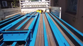 Decking Moulds 3 metre Steel Lengths for Concrete Slabs