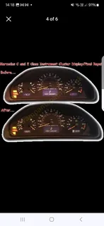 Mercedes benz pixel display repairs