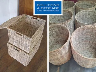 Custom-made Natural Woven Baskets - any size possible!