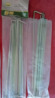 NoSteel tent pegs x 19