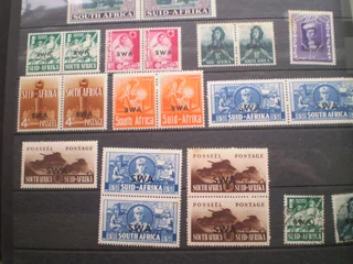Set of South West African Stamps