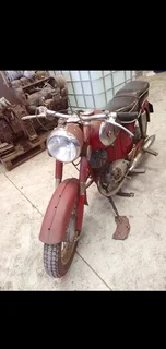Vintage motorbike