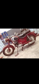Vintage motorbike
