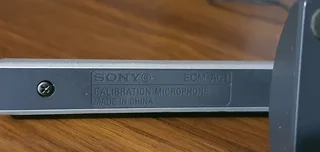 Sony calibration microphone ECM-AC1