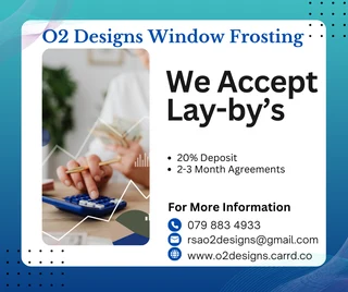 Window Frosting Service (O2 Designs)