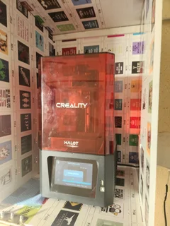 The Creality Halot One CL-60 Resin 3D Printer