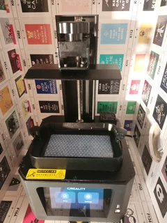 The Creality Halot One CL-60 Resin 3D Printer