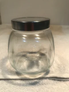 Glass Jar Small Sweet Jar With Screw Lid