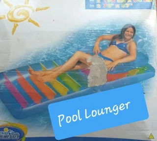 Inflatable Pool Lounger (intex)