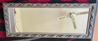 40cm x 98cm framed mirror for sale. Price is negotiable.