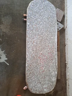 Kitchen double basin Granite top inlay